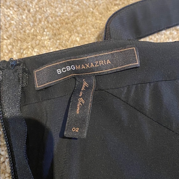 BCBGMAXAZRIA Satin/Mesh Sweetheart Neckline Evening Cocktail Gown/Prom/Wedding - Picture 15 of 15